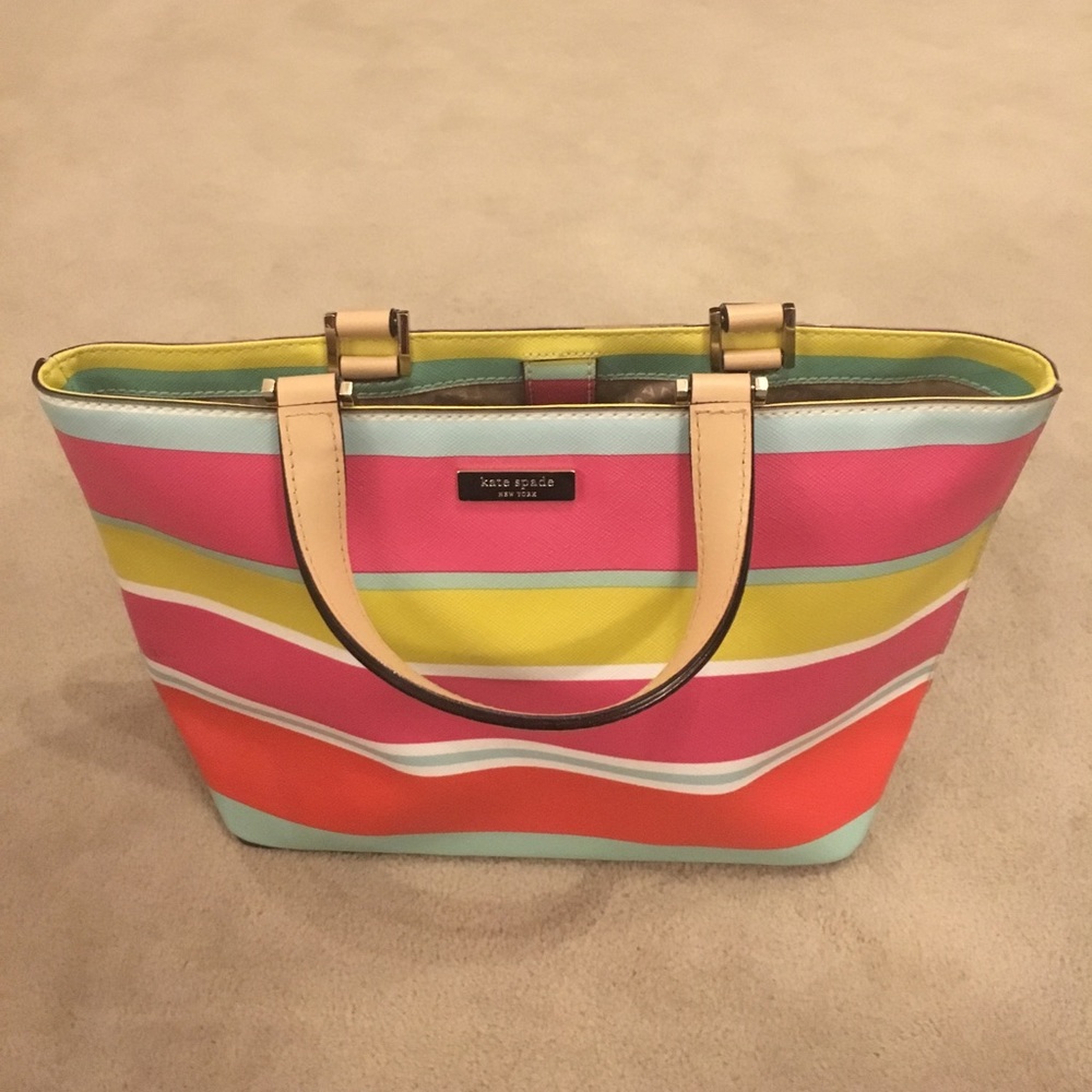 Kate Spade Striped Purse